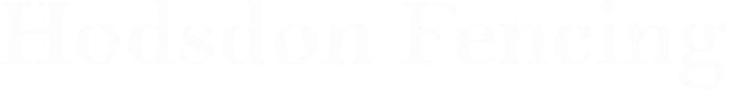 Hodsdon Fencing Logo